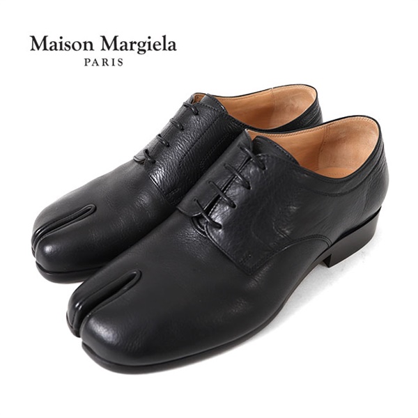 Maison Margiela メゾンマルジェラ レザー レースアップ タビ レザーシューズ S37WQ0319 P2696