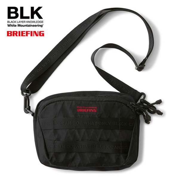 White Mountaineering BLK ~ BRIEFING zCg}EejAO u[tBO R{ X-PAC V_[obO BK2373802