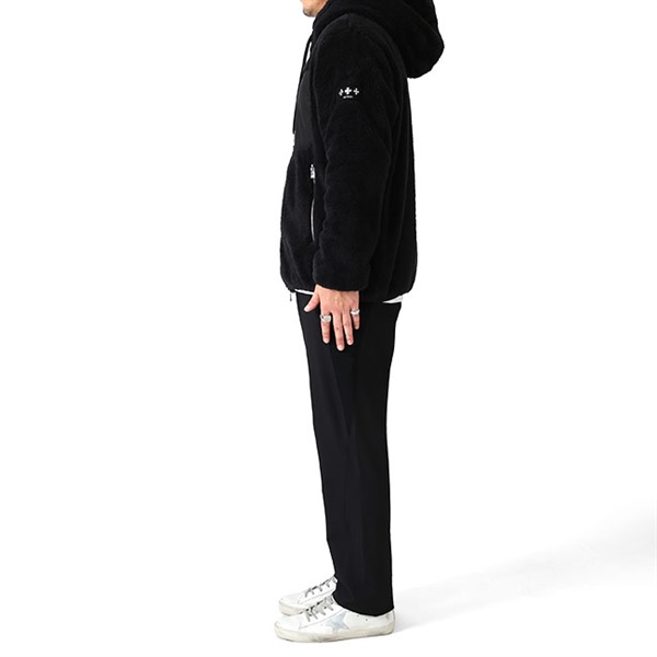 タトラスフード付き ジャケット メンズ TATRAS (タトラス) フード着脱 ウールナイロン ダウンジャケット