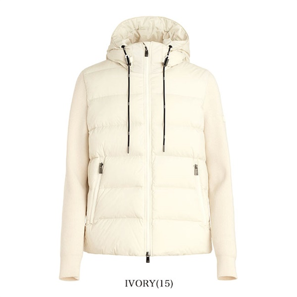 TATRAS タトラス KEITIE ケイティー フード付き 袖ニット ライトダウン