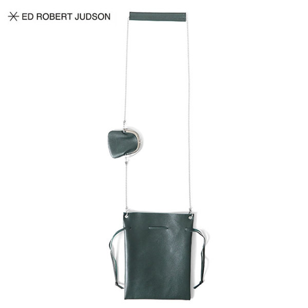 ED ROBERT JUDSON エドロバートジャドソン コインケース付き 巾着型 レザーショルダーバッグ ODD B01FBG-115