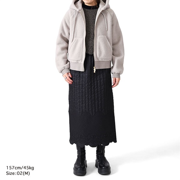 専用です⭐︎美品ハンガー付き　タトラスポリテアマ02ブラックタグ TATRAS タトラス ROTTA ロッタ ボアフリースパーカー