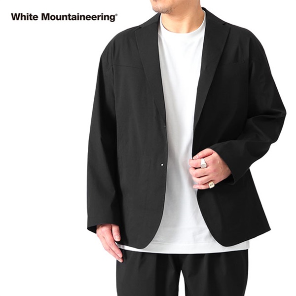 White Mountaineering BLK ホワイトマウンテニアリング SOLOTEX ラペルジャケット BK2371204