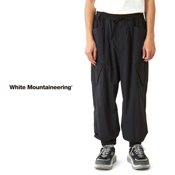 WHITE MOUNTAINEERING ホワイトマウンテニアリング dk SHORTS WITH Black メンズ パンツ BLACK  BK2271402 CARGO SAFETY BUCKLE