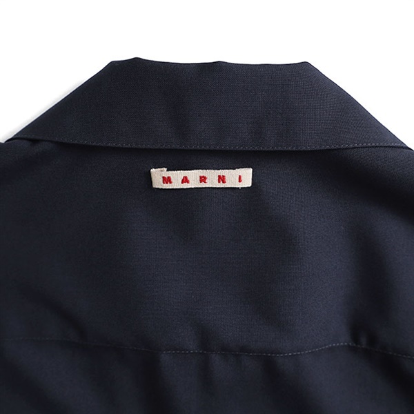 MARNI マルニ トロピカルウール ボーリングシャツ CUMU0213A5