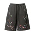 Maison MIHARA YASUHIRO ���]���~�n�����X�q�� Kids Sticker Printed Sweat Shorts �L�b�Y�X�e�b�J�[�v�����g �X�E�F�b�g�V���[�c J16SP733