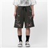 Maison MIHARA YASUHIRO ���]���~�n�����X�q�� Kids Sticker Printed Sweat Shorts �L�b�Y�X�e�b�J�[�v�����g �X�E�F�b�g�V���[�c J16SP733