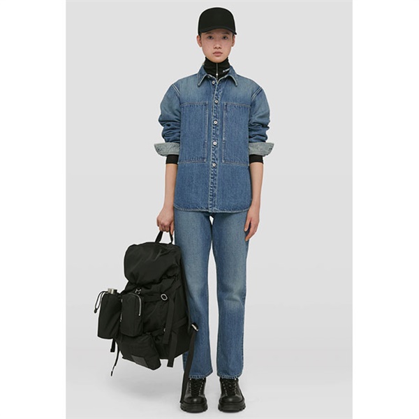 ジルサンダー　バックパック　キャンバス　JIL SANDER Jil Sander キャンバス バックパック | ブラック | FARFETCH JP