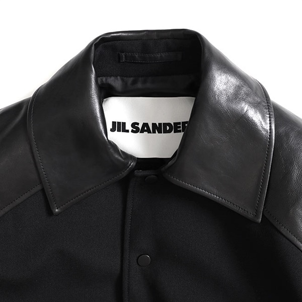 JIL SANDER ジルサンダー 襟付き レザージャケット J21SW0050