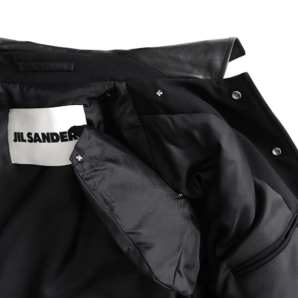 JIL SANDER ジルサンダー 襟付き レザージャケット J21SW0050