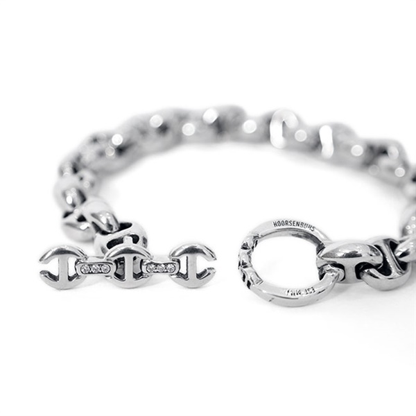 HOORSENBUHS ホーセンブース 5MM OPEN-LINK BRACELET シルバー