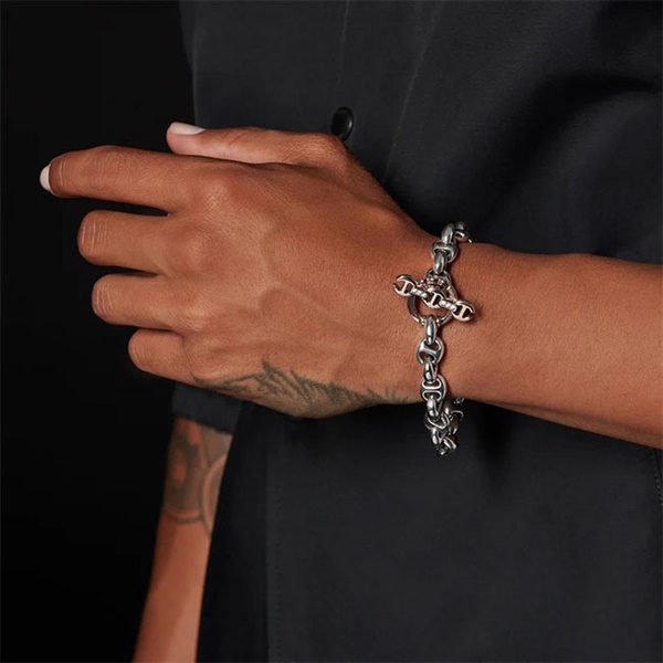 HOORSENBUHS ホーセンブース 10MM OPEN-LINK BRACELET シルバー