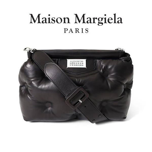 Maison Margiela メゾンマルジェラ Glam Slam グラムスラム ミディアム キルトナッパレザー クロスボディバッグ  SB1WG0034 P4300 T8013 Maison Margiela（メゾンマルジェラ） Add. 宮崎