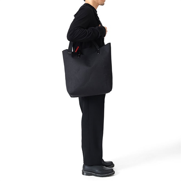 MARNI マルニ コットンリネンキャンバス ロゴ トートバッグ