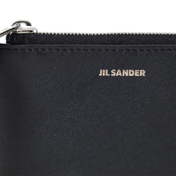 JIL SANDER 黒 レザー コインパース 保存袋・紙袋付き