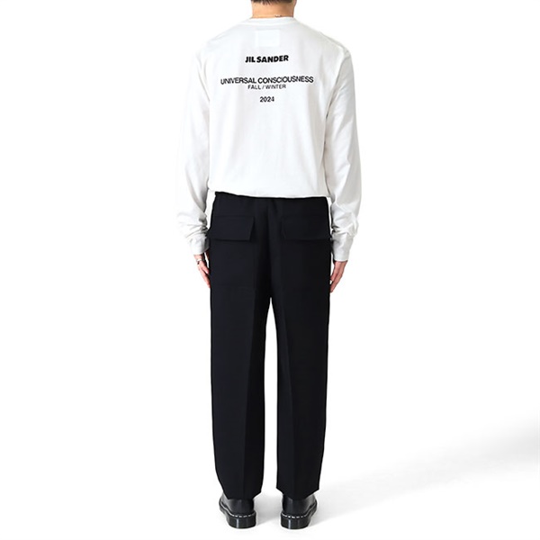 JIL SANDER ジルサンダー 2024FW バックロゴ Tシャツ ロンT J22GC0188 J46219