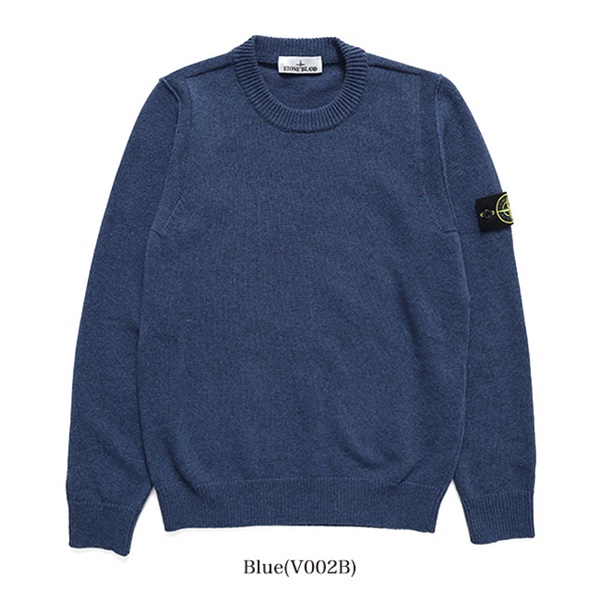 STONE ISLAND ストーンアイランド 7ゲージ ラムウール クルーネック
