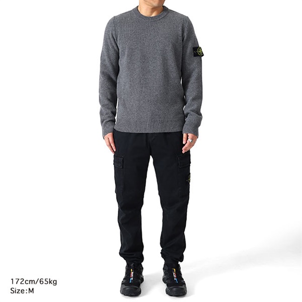 STONE ISLAND ストーンアイランド 7ゲージ ラムウール クルーネック