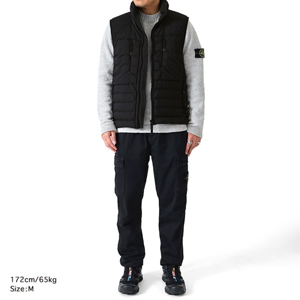 STONE ISLAND ストーンアイランド スタンドカラー ストレッチナイロン