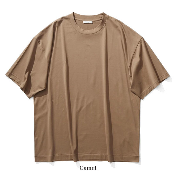 ATON エイトン オーバーサイズ 60/2 スビンコットン Tシャツ KKAGSM0015