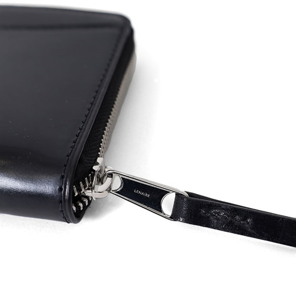 LEMAIRE ルメール パティーナ 二つ折り ジップ レザーウォレット