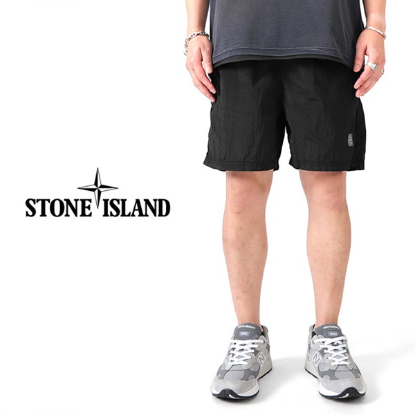 stoneisland ストーンアイランド ハーフパンツ ナイロンパンツ - パンツ