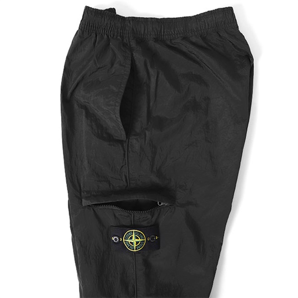 《極美品》STONE ISLAND　カーゴパンツ　ナイロンメタル　黒　w31ピョン吉ストーンアイランド