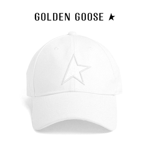 Golden Goose ゴールデングース フロントパッチ ロゴ キャップ P000597