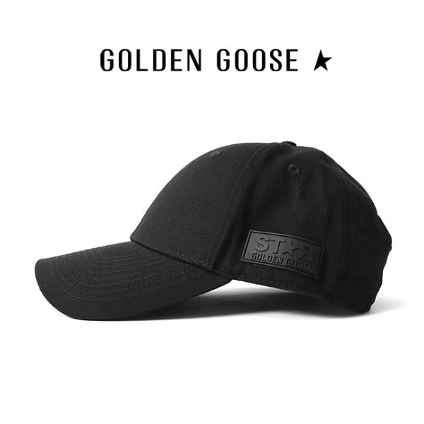 Golden Goose ゴールデングース サイドロゴ キャップ P000598
