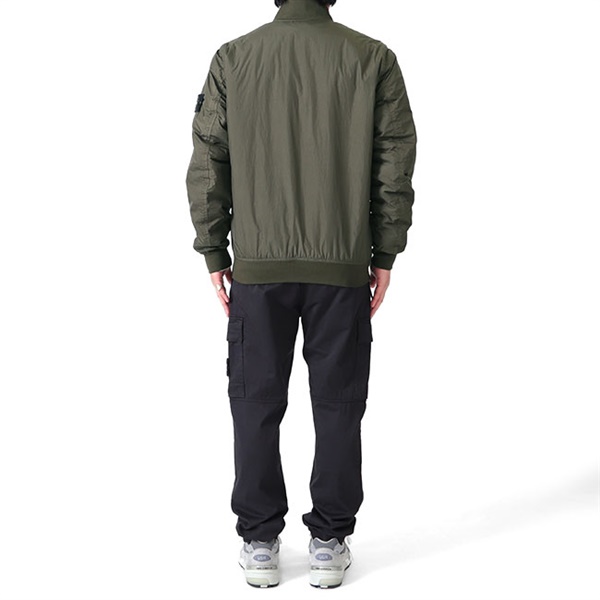 STONE ISLAND スリムストレッチテーパードカーゴパンツ グレー W32