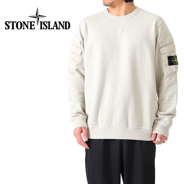 STONEISLAND トレーナーポケットが二つついています