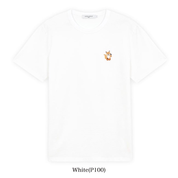 Maison Kitsune メゾンキツネ ALL-RIGHT フォックスロゴ Tシャツ 