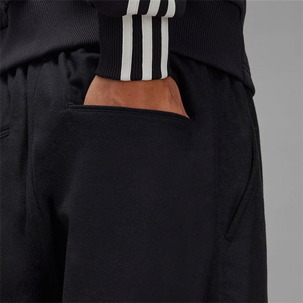 Y-3. フランネル カフパンツ Y-3 ワイスリー フランネルウール リブ付き カフパンツ IZ1878