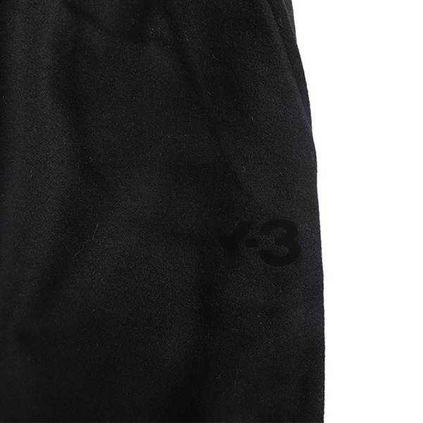 Y-3 ワイスリー フランネルウール リブ付き カフパンツ IZ1878
