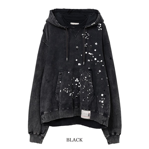 Maison Mihara Yasuhiro 黒 パーカー F Maison Mihara Yasuhiro 黒 パーカー F 【公式通販】