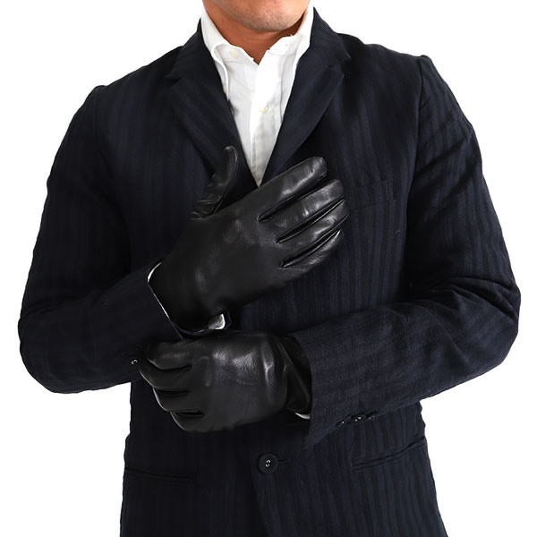 2022新商品 レザーグローブ 007ボンド着用モデル グレー Dents - 手袋 