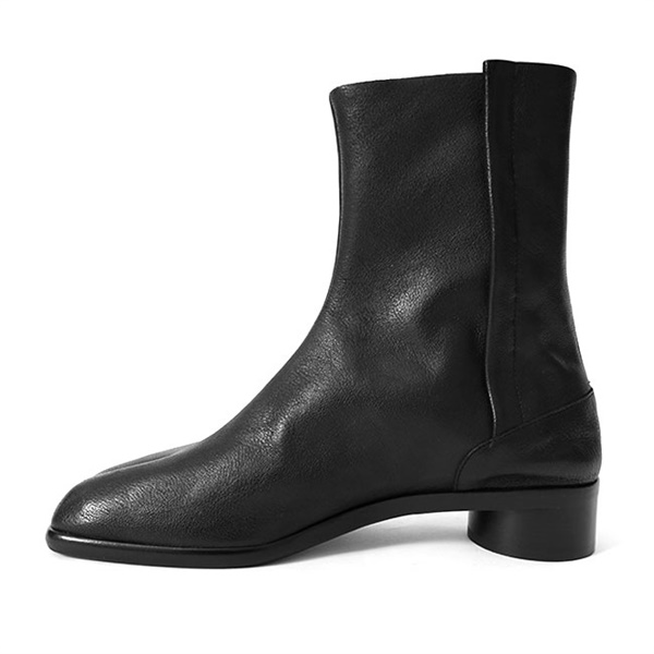 Maison Margiela メゾンマルジェラ キャメルレザー 3cm タビブーツ