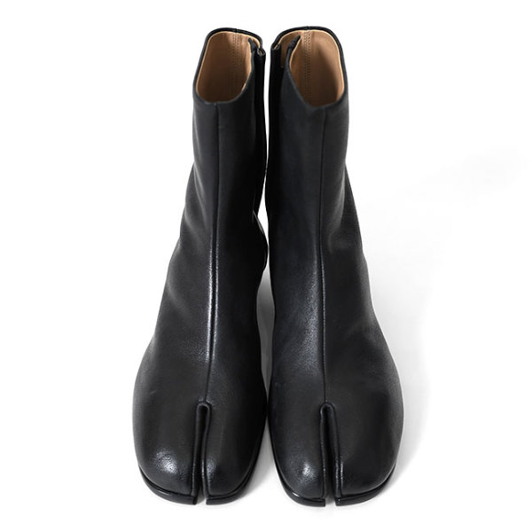 メゾンマルジェラ　タビブーツ Maison Margiela メゾンマルジェラ キャメルレザー 3cm タビブーツ