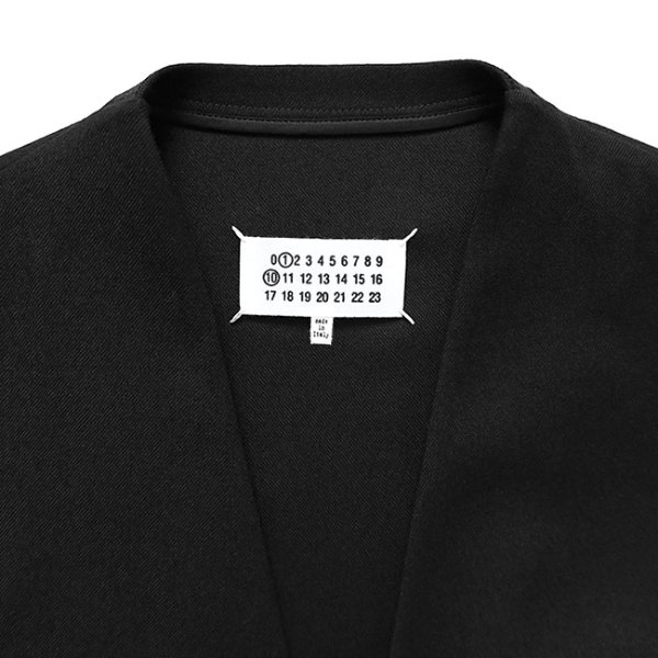 Maison Margiela メゾンマルジェラ バージンウール ノーカラー