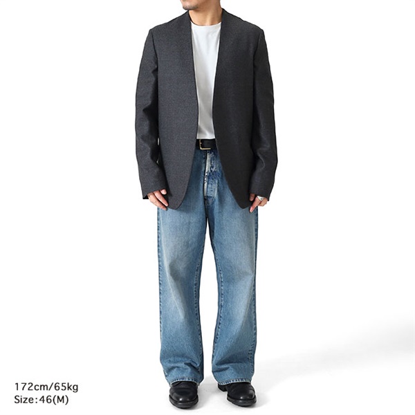 Maison Margiela メゾンマルジェラ バージンウール ノーカラー