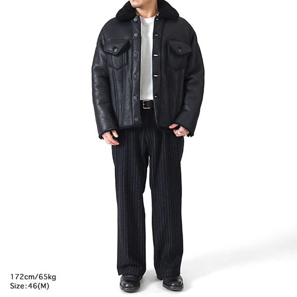 Maison Margiela メゾンマルジェラ ワックスド シアリングジャケット