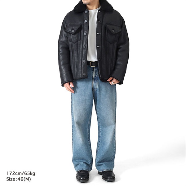 Maison Margiela メゾンマルジェラ ワックスド シアリングジャケット