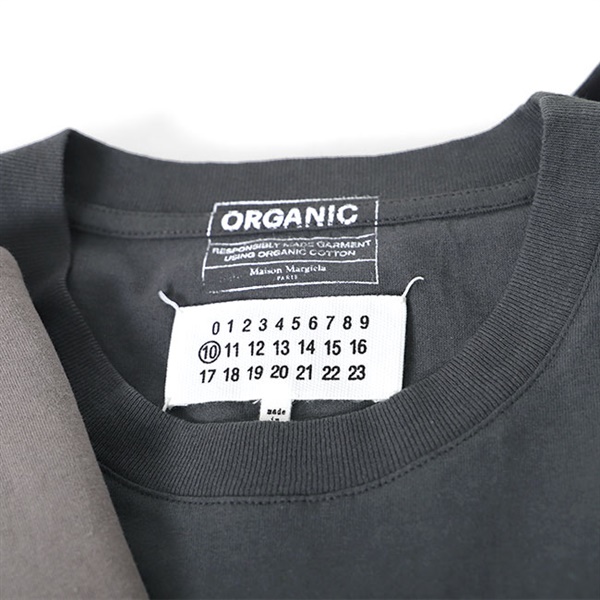 Maison Margiela ボーダー 3枚パック クルーネック Tシャツ