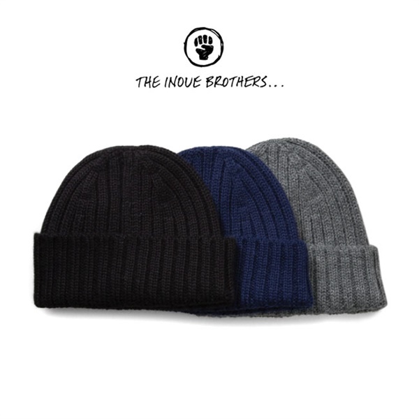 THE INOUE BROTHERS ベビーアルパカニット帽 The Inoue Brothers ザ・イノウエブラザーズ Rib Hat アルパカ