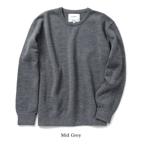 [予約商品] The Inoue Brothers ザ・イノウエブラザーズ Crew Neck Sweater アルパカウール クルーネックセーター  TIB24-AL1001ML