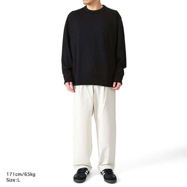 The Inoue Brothers ザ・イノウエブラザーズ Crew Neck Sweater アルパカウール クルーネックセーター  TIB24-AL1001ML