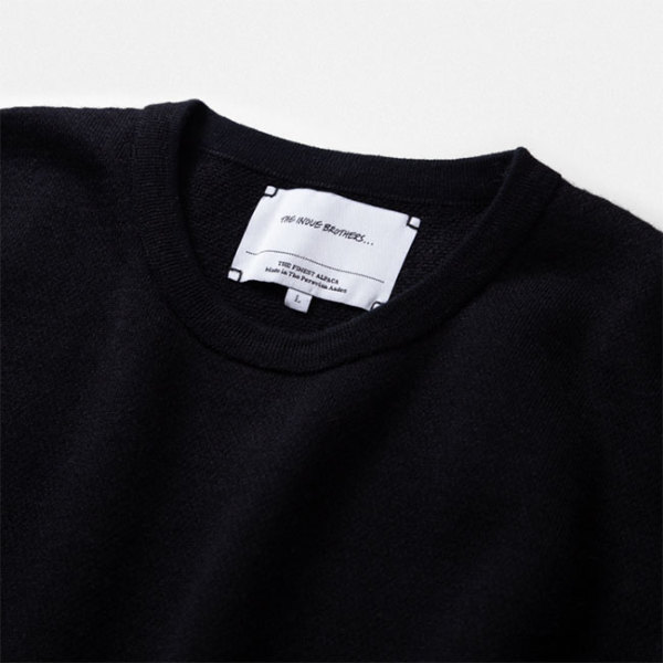 The Inoue Brothers ザ・イノウエブラザーズ Crew Neck Sweater アルパカウール クルーネックセーター  TIB24-AL1001ML