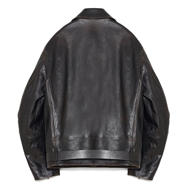 TIME SALE] JIL SANDER ジルサンダー カーフスキン ダブルライダース