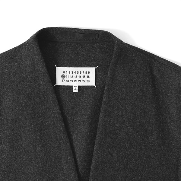 希少】Maison Margiela wool ノーカラージャケット44 seven-health.com