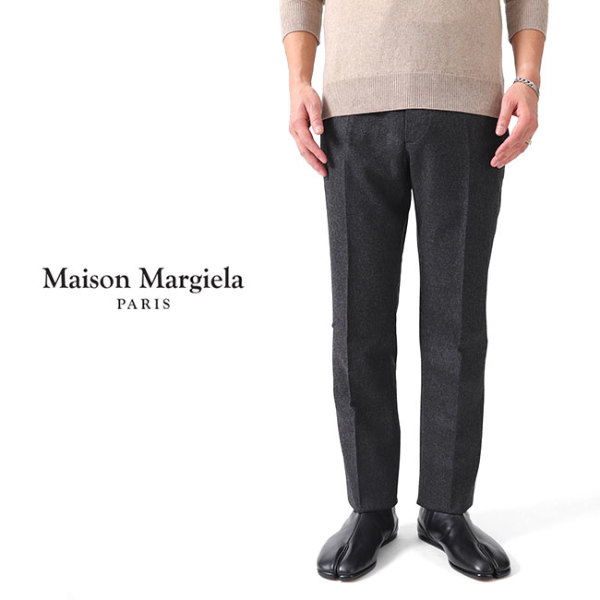 Maison Margiela ウール スラックスパンツ - スラックス